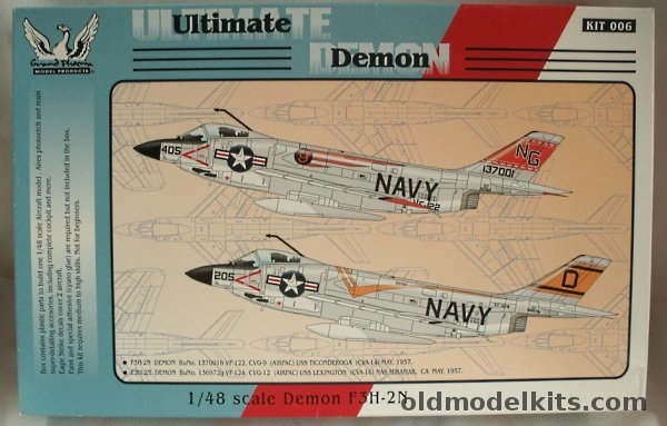 Grand Phoenix 1/48 F3H-2N Demon - (F3H2N), 006 plastic model kit